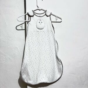 Nested Bean White Sleep Sack with Starry Pattern  :Box W: